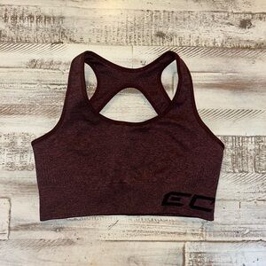 ECHT Maroon Sports Bra